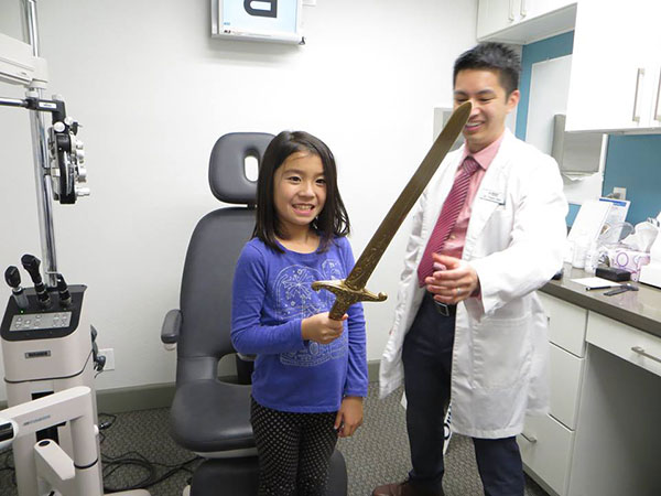 OrthoK patient Momoka Orthokeratology Child Treated In Costa Mesa