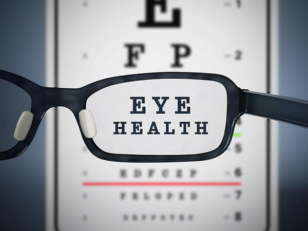chart eye test for eyeglasses